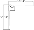 aluminum extrusions corner posts